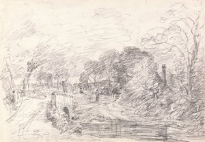 A Bridge near Salisbury Court, Perhaps Milford Bridge